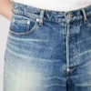 Pantalón corto recto de denim japonés Pantalón corto recto de denim japonés