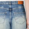 Pantalón corto recto de denim japonés Pantalón corto recto de denim japonés