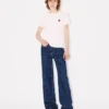 Pantalones anchos «Ayame» de Kenzo Weave en denim japonés Pantalones anchos «Ayame» de Kenzo Weave en denim japonés