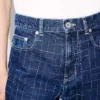 Pantalones anchos «Ayame» de Kenzo Weave en denim japonés Pantalones anchos «Ayame» de Kenzo Weave en denim japonés