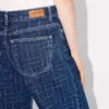 Pantalones anchos «Ayame» de Kenzo Weave en denim japonés Pantalones anchos «Ayame» de Kenzo Weave en denim japonés