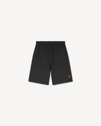 Pantalones cortos de algodón con bordado «Boke Flower»