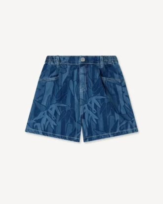 Pantalones cortos «Eden Jungle» de denim