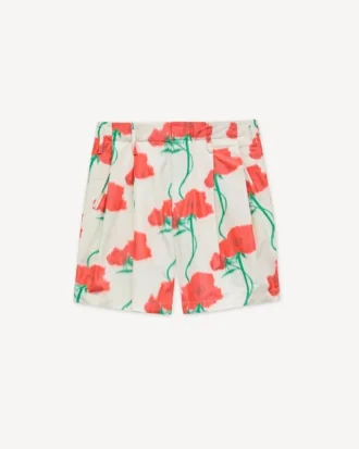 Pantalones cortos entallados «Kenzo Archive Rose» en tafetán técnico