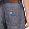 Pantalones cortos rectos «Kenzo Tulip» de algodón y lino Pantalones cortos rectos «Kenzo Tulip» de algodón y lino