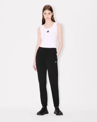 Pantalones de chándal bordados «Boke Flower» de algodón