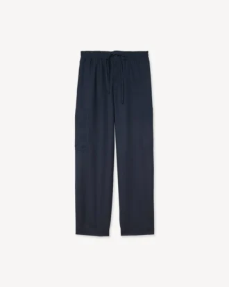 Pantalones de chándal cargo de lana virgen