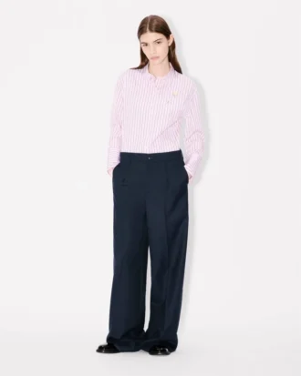Pantalones de pierna ancha «Kenzo Weave» en jacquard de lana Pantalones de pierna ancha «Kenzo Weave» en jacquard de lana
