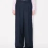 Pantalones de pierna ancha «Kenzo Weave» en jacquard de lana