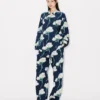 Pantalones de pijama «Kenzo Archive Rose» de algodón
