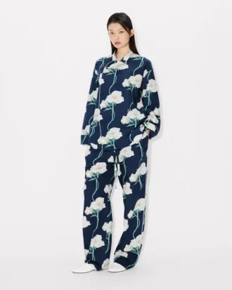 Pantalones de pijama «Kenzo Archive Rose» de algodón