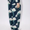 Pantalones de pijama «Kenzo Archive Rose» de algodón