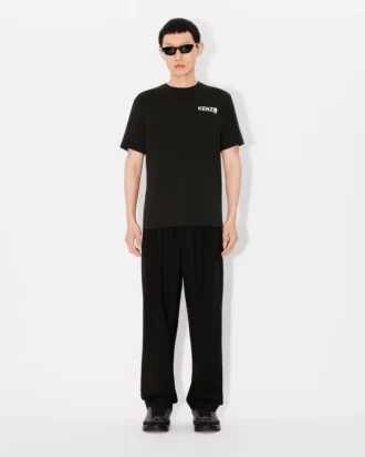 Pantalones de sastrería plisados de lana virgen