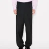 Pantalones entallados plisados «Kenzo Weave» en jacquard de lana Pantalones entallados plisados «Kenzo Weave» en jacquard de lana