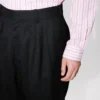 Pantalones entallados plisados «Kenzo Weave» en jacquard de lana Pantalones entallados plisados «Kenzo Weave» en jacquard de lana