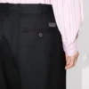 Pantalones entallados plisados «Kenzo Weave» en jacquard de lana Pantalones entallados plisados «Kenzo Weave» en jacquard de lana