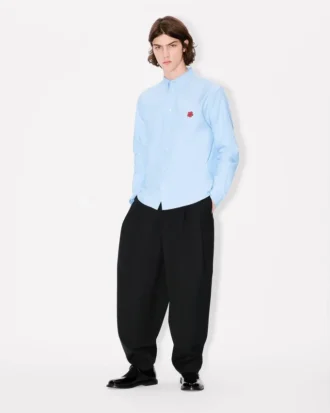 Pantalones holgados de estilo colegial