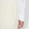 Pantalones plisados de lana virgen Pantalones plisados de lana virgen