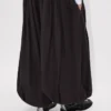 Pantalones plisados tipo globo de algodón y cáñamo Pantalones plisados tipo globo de algodón y cáñamo