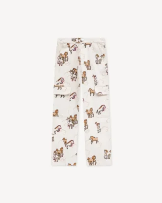 Pantalones rectos «Año Nuevo Lunar»