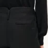 Pantalones rectos de lana virgen