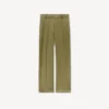 Pantalones rectos de sastrería en lana virgen Pantalones rectos de sastrería en lana virgen