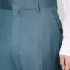 Pantalones rectos de sastrería en lana virgen Pantalones rectos de sastrería en lana virgen