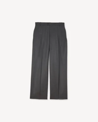 Pantalones rectos entallados «Kenzo Weave» en jacquard de lana