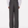 Pantalones rectos entallados «Kenzo Weave» en jacquard de lana Pantalones rectos entallados «Kenzo Weave» en jacquard de lana