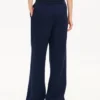 Pantalones rectos «Kenzo Signature» de algodón y lana