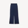 Pantalones rectos «Kenzo Signature» de algodón y lana