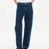 Pantalones rectos «Kenzo Signature» en denim japonés