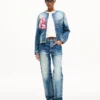 Pantalones rectos «Kenzo Tulip» en denim japonés Pantalones rectos «Kenzo Tulip» en denim japonés