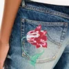 Pantalones rectos «Kenzo Tulip» en denim japonés Pantalones rectos «Kenzo Tulip» en denim japonés