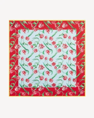 Pañuelo «Kenzo Tulip» de seda