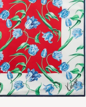 Pañuelo «Kenzo Tulip» de seda