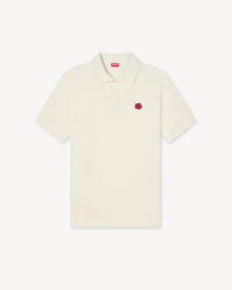 Polo entallado «Boke Flower» de algodón