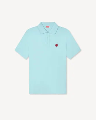 Polo entallado «Boke Flower» de algodón