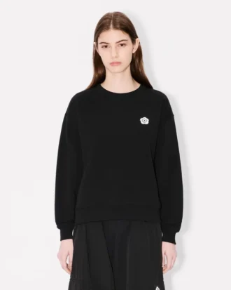 Sudadera bordada «Boke Flower 2.0» de algodón