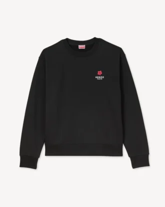 Sudadera bordada «Boke Flower» de algodón