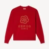 Sudadera bordada «Boke Flower» de algodón