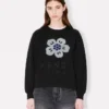 Sudadera bordada «Boke Flower» de algodón Sudadera bordada «Boke Flower» de algodón