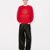 Sudadera bordada «Boke Flower» de algodón