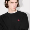Sudadera bordada «Boke Flower» de algodón