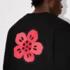 Sudadera bordada «Boke Flower» de algodón