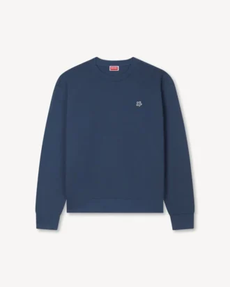 Sudadera bordada con «Boke Flower» en algodón
