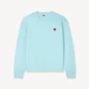 Sudadera bordada con «Boke Flower» en algodón Sudadera bordada con «Boke Flower» en algodón
