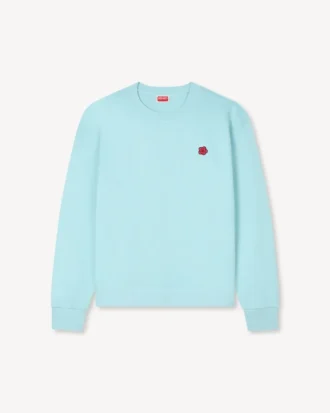 Sudadera bordada con «Boke Flower» en algodón