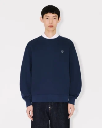 Sudadera bordada con «Boke Flower» en algodón