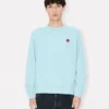 Sudadera bordada con «Boke Flower» en algodón Sudadera bordada con «Boke Flower» en algodón